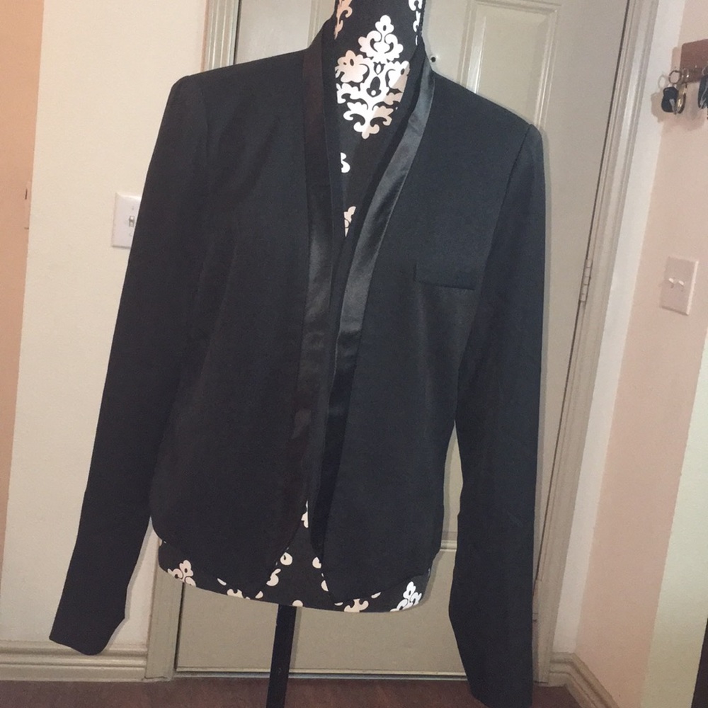 F21+ Open Dress Blazer